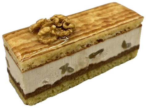 Pastel Caja Nogal